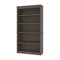 Bestar Universel 36W Bookcase in Bark Grey
