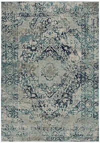 SAFAVIEH Madison Willoughby Overdyed Floral Area Rug