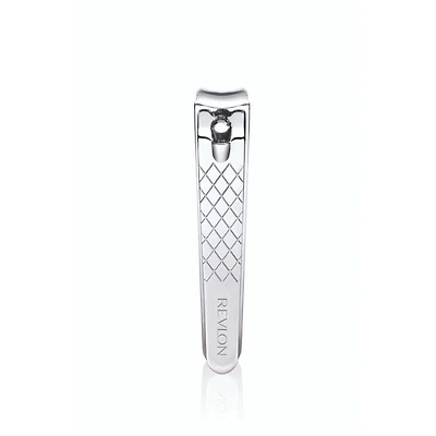 Revlon Toenail Clipper With File, Nail Care Tool With a Curved Blade for an Accurate Trimming and Grooming