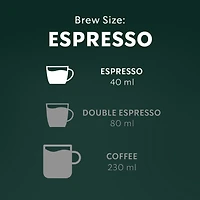 STARBUCKS Espresso Roast For Nespresso Vertuo
