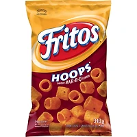 Fritos Hoops Bar-B-Q flavour Corn Chips