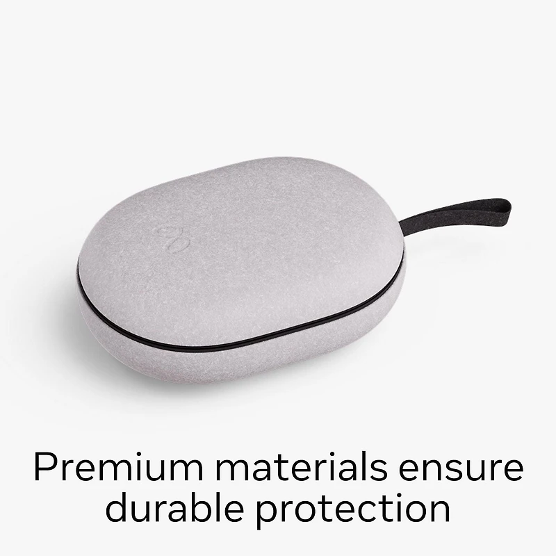 Étui de transport Meta Quest — Compatible avec Meta Quest 3/3S — Protection et esthétique premium — Pour le casque Quest 3/3S, les manettes Touch Plus, la sangle de maintien, les sangles actives, le c