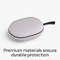Étui de transport Meta Quest — Compatible avec Meta Quest 3/3S — Protection et esthétique premium — Pour le casque Quest 3/3S, les manettes Touch Plus, la sangle de maintien, les sangles actives, le c