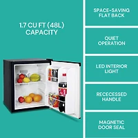 Koolatron 1.7 Cu.Ft Thermoelectric Heat Pipe Truck Fridge (48L)