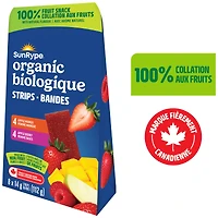 SunRype Organic Fruit Strips, Apple Mango and Apple Berry Variety Pack