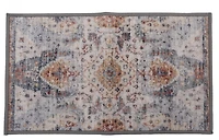 Home Décor Inc. Vienna Persian Printed Indoor Nylon Rug – 18" x 30", Anti-Skid Backing