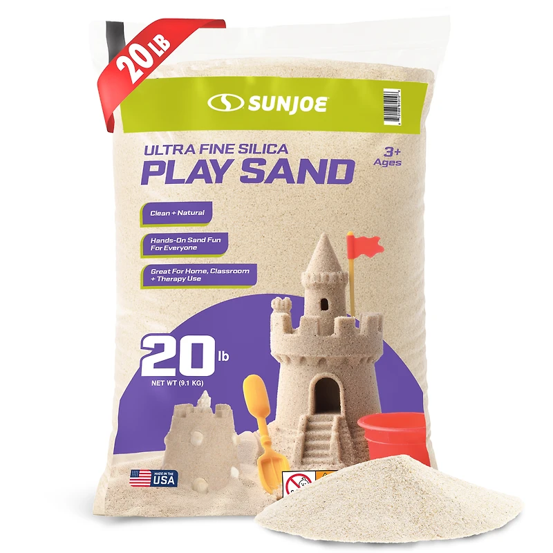 Ultra Fine Silica Sand, 20lb Bag