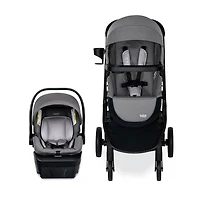 Système de voyage, Willow Brook de Britax, Onyx Glacier