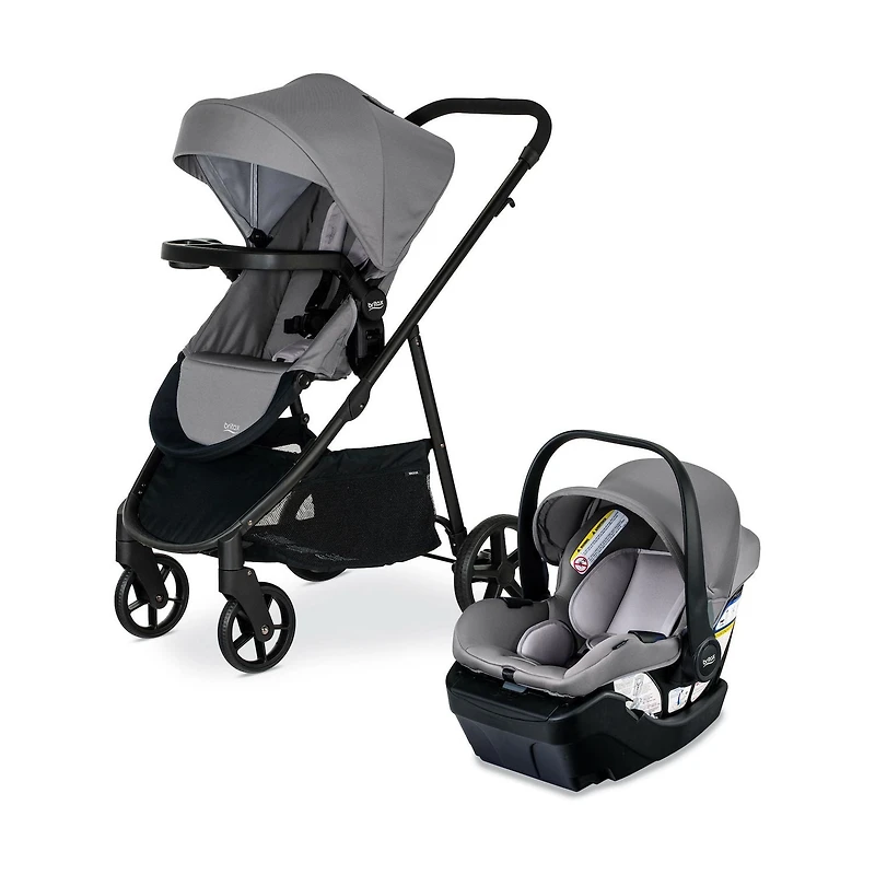 Système de voyage, Willow Brook de Britax, Onyx Glacier