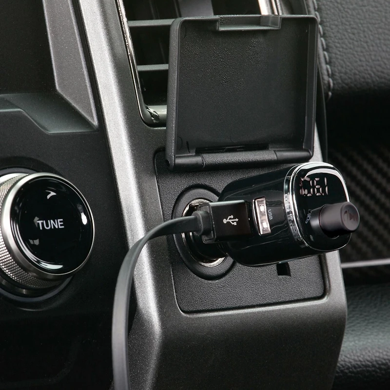 Scosche BTFM4-SP Btfreq Hands-Free Car Kit with Bluetooth FM Transmitter