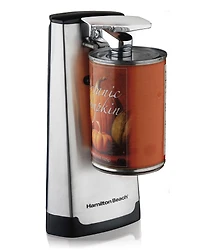 Hamilton Beach Stainless Steel Extra-Tall Electric Can Opener with Automatic Shutoff and Knife Sharpener, 76700C