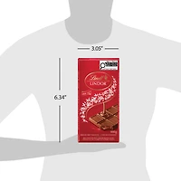 Lindt LINDOR Milk Chocolate Bar, 100 Grams
