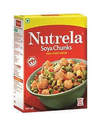 Nutrela 100 %Vegetarian Soya Chunks