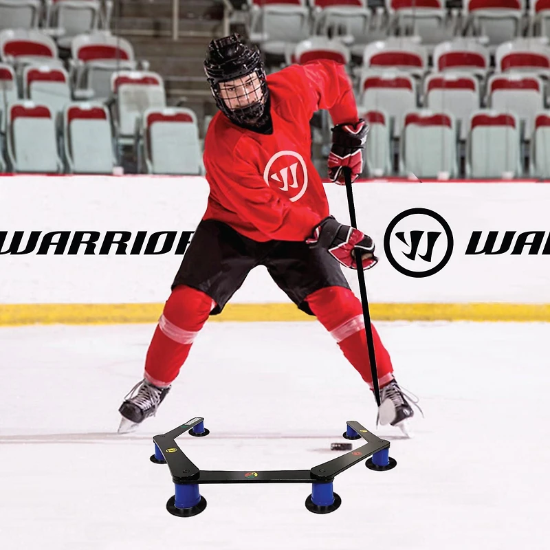Warrior 5-Section Hockey Stickhandling Trainer for Ice or Street