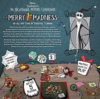 USAopoly Disney Tim Burton's The Nightmare Before Christmas Merry Madness Board Game