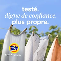 Tide Capsules Pur & Doux Détergent à Lessive Pacs de Savon, Tide Capsules Détergent à Lessive, Pacs de Détergent à Lessive, Détergent à Lessive en Capsules, 76 Unités