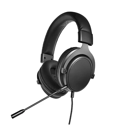 Casque de jeu supra-auriculaire filaire ajustable avec haut-parleurs individuels de 50 mm onn. 100027825