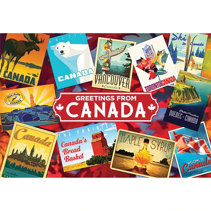 Retro Postcard 5x7