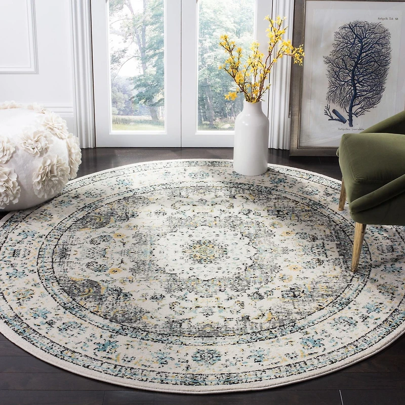 SAFAVIEH Evoke Teale Traditional Area Rug