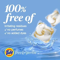 Tide Capsules Pur & Doux Détergent à Lessive Pacs de Savon, Tide Capsules Détergent à Lessive, Pacs de Détergent à Lessive, Détergent à Lessive en Capsules, 76 Unités