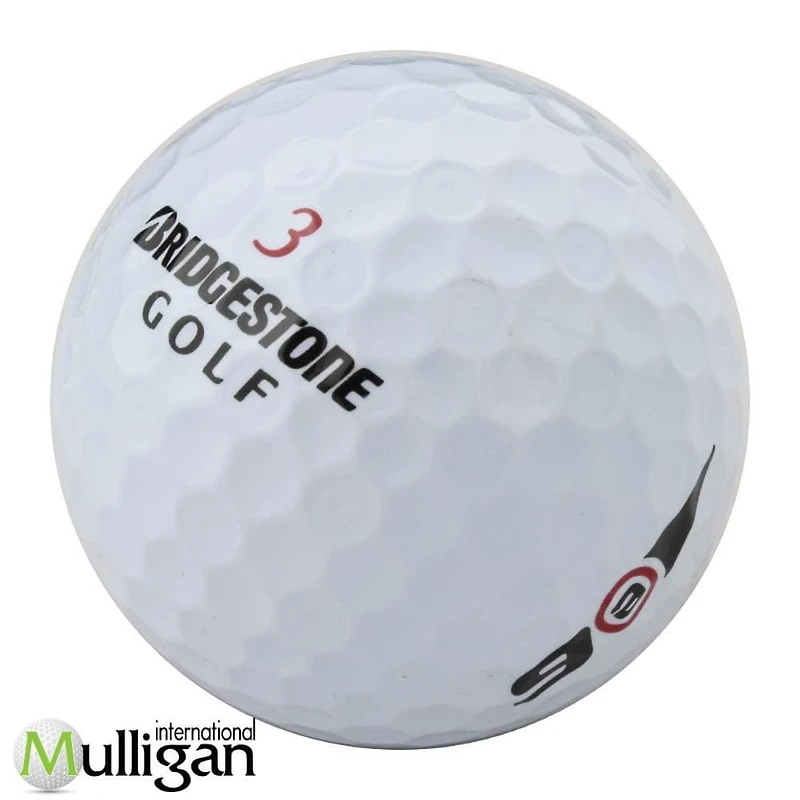 Mulligan - 60 balles de golf récupérées Bridgestone E6 5A, Blanc