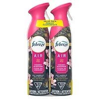 Febreze Air, Assainisseur d'Air en Vaporisateur, Vaporisateur pour Pièces Anti-Odeurs, Fleur de Cerisier, 230g, Lot de 2