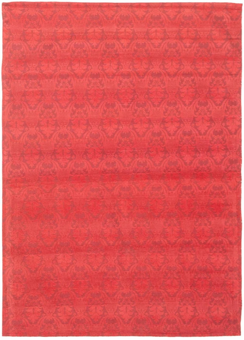 ECARPETGALLERY 4'9" x 6'9" Transitional Collage Handmade Area Rug for Living Room