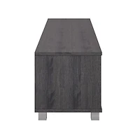 CorLiving Hollywood Modern TV Stand with Open Adjustable Shelves for Most TVs up to 85 inch