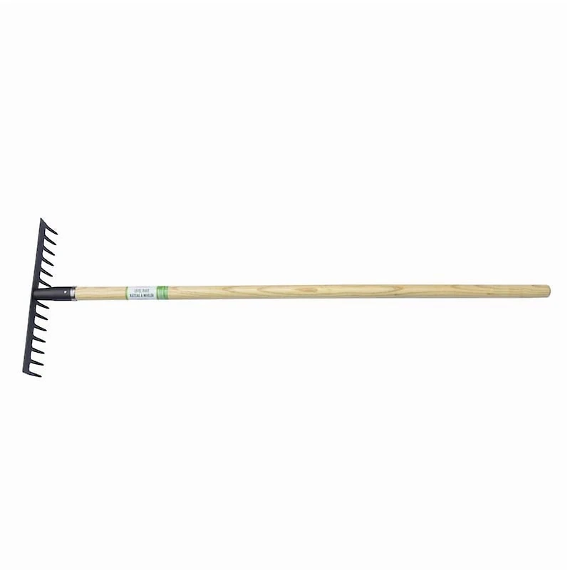 Expert Gardener Hardwood Handle 14-Tine Level Rake