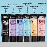 Hard Candy Grip On Lock Water-based 12-Hour Face Primer, Hydrating, Aloe Vera, Niacinamide