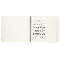 CRAFTY & CO. Scrapbook & Photo Album White, 10 Sheets