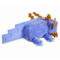 Minecraft Plush Blue Axolotl Toy, 8-inch Collectible Soft Doll Inspired by Video Game Character