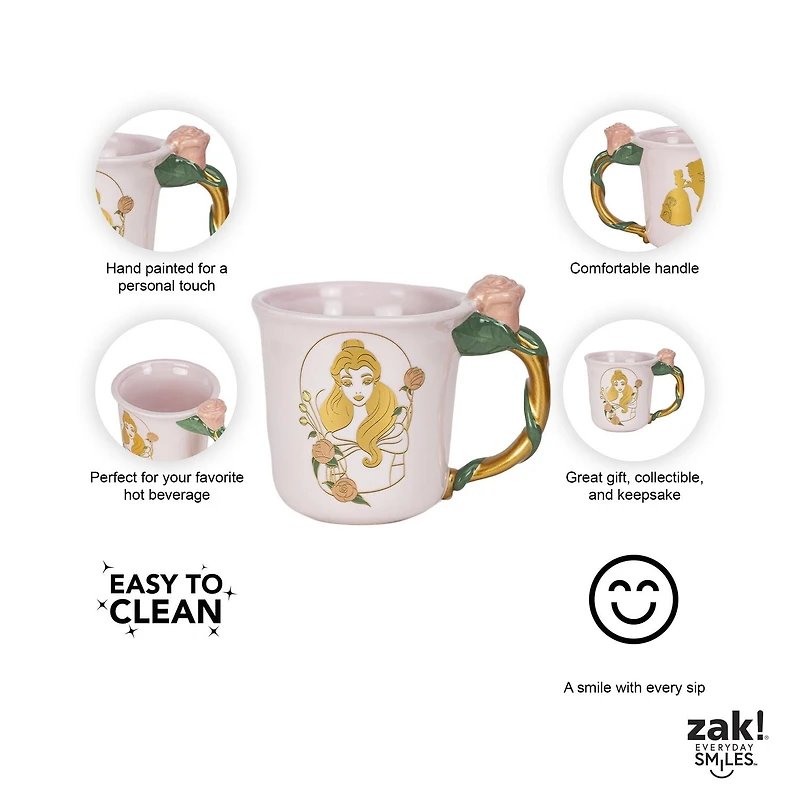 Zak Designs Tasse Sculptée Princesse 12.5oz