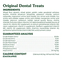 Gâteries dentaires naturelles pour chiens adultes GREENIES Original format TEENIE
