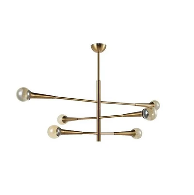 Plafonnier suspendu à lumière parallèle Lustre Kaia