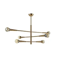 Parallel Light Pendant Ceiling Lamp Kaia Chandelier