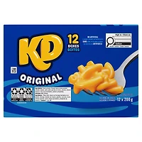 Kraft Dinner Original Macaroni and Cheese Dinner Box, Case, Shelf-Stable