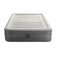 Intex Queen TRUAIRE Comfort Plush Airbed With Fiber-Tech Support & Built In Pump