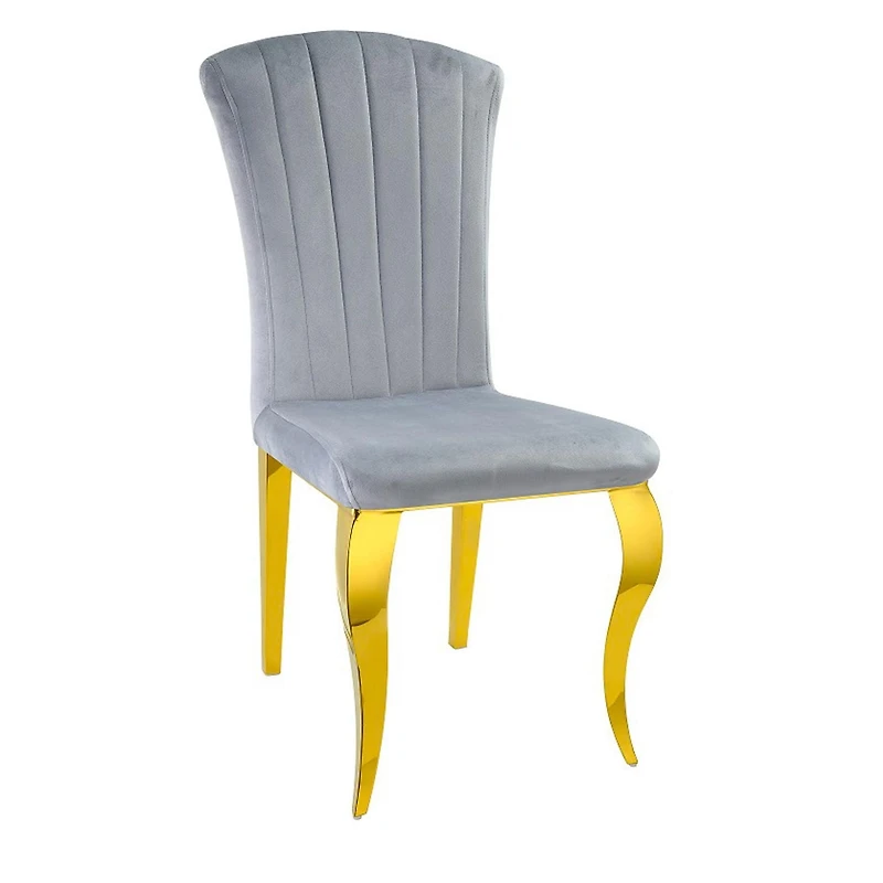 Chaise de salle à manger canadienne Lincoln Gold (Ensemble de 2