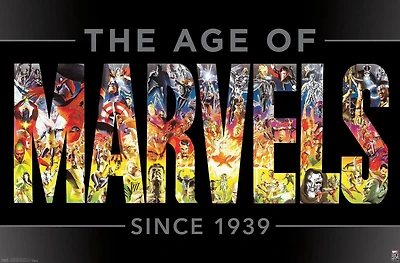 Marvel Comics - Marvel 80th Anniversary - Age of Marvels Wall Poster