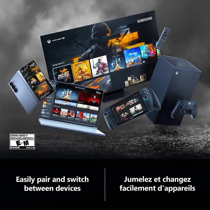 Manette sans fil Xbox - Storm Breaker Édition Spéciale - pour Xbox Series X|S, Xbox One, PCs, et appareils compatibles avec le nuage