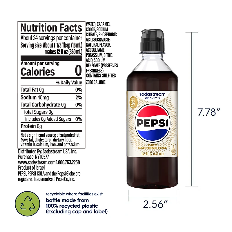 Pepsi Diete Sans Cafeine