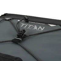 Glacière souple sans fermeture éclair de  L de Titan by Arctic Zone - Gris basalte 24 canettes/13 Capacite