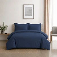 Swift Home Ultra Soft Solid Duvet Cover Set, King