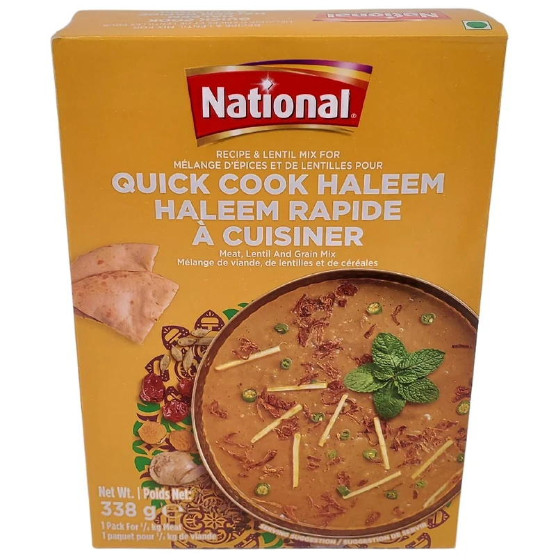 NATIONAL RMH CUISSON RAPIDE HALEEM 338GM
