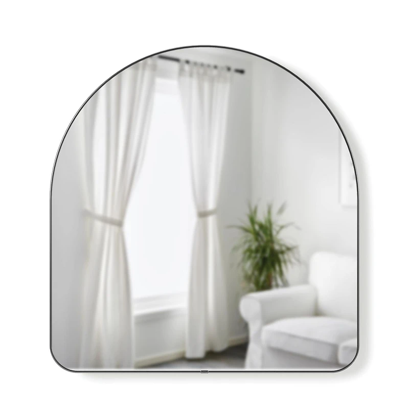 HUBBA ARCHED - Miroir mural cintré H 91cm laiton
