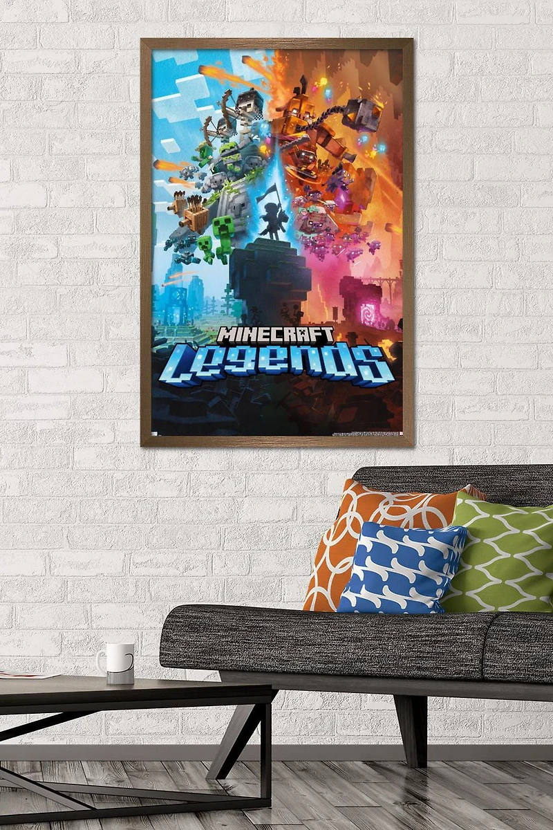 Minecraft: Legends - Key Art Wall Poster