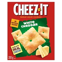 Cheez-It* Baked Snack Crackers White Cheddar 200 g