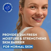 NIVEA Refreshing Day Cream, 24H Moisture for Normal Skin, 50ml, Face Moisturizer with Hyaluronic acid