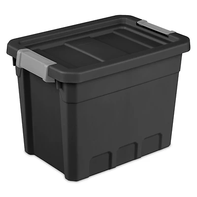 Sterilite Boîte Empilable 28 litres - Noir